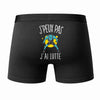 Caleçon J'peux Pas J'Ai Lutte - Humour Boxer Coton Idée Cadeau