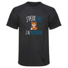 Maillot de Sport Homme Meditation Renard Copie Jpeux Pas - T-Shirt Respirant Polyester Manches Courtes - Cadeau Sportif Anniversaire Noël Fête des Pères