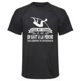 Maillot de Sport Homme Saut a la Perche Une Legende Tu Deviendras - T-Shirt Respirant Polyester Manches Courtes - Cadeau Sportif Anniversaire Noël Fête des Pères