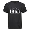 Maillot de Sport Homme 1963 Cuvee Grand Cru - T-Shirt Respirant Polyester Manches Courtes - Cadeau Sportif Anniversaire Noël Fête des Pères