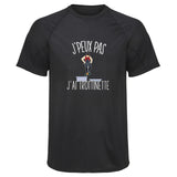 Maillot de Sport Homme Trottinette Copie Jpeux Pas - T-Shirt Respirant Polyester Manches Courtes - Cadeau Sportif Anniversaire Noël Fête des Pères