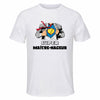 Maillot de Sport Homme Super Maitre-Nageur - T-Shirt Respirant Polyester Manches Courtes - Cadeau Sportif Anniversaire Noël Fête des Pères