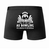 Caleçon Une légende Te Forma Bowling Taille XL - Dos - Humour Boxer Coton Motif Métier Idée Cadeau Anniversaire Noël Homme