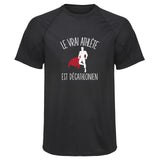 Maillot de Sport Homme Decathlonien Copie Jpeux Pas - T-Shirt Respirant Polyester Manches Courtes - Cadeau Sportif Anniversaire Noël Fête des Pères