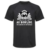 Maillot de Sport Homme Bowling 2 Une Legende Tu Deviendras - T-Shirt Respirant Polyester Manches Courtes - Cadeau Sportif Anniversaire Noël Fête des Pères