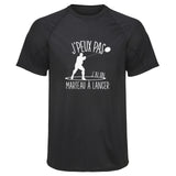 Maillot de Sport Homme Lancer du Marteau Copie Jpeux Pas - T-Shirt Respirant Polyester Manches Courtes - Cadeau Sportif Anniversaire Noël Fête des Pères