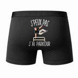 Caleçon J'peux Pas J'Ai Parkour - Humour Boxer Coton Idée Cadeau