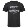 Maillot de Sport Homme Volcanologue - T-Shirt Respirant Polyester Manches Courtes - Cadeau Sportif Anniversaire Noël Fête des Pères