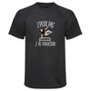 Maillot de Sport Homme Parkour Copie Jpeux Pas - T-Shirt Respirant Polyester Manches Courtes - Cadeau Sportif Anniversaire Noël Fête des Pères