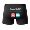 Caleçon Camping Car C'est Un Match - Dos - Humour Boxer Coton Motif Métier Idée Cadeau Anniversaire Noël Homme