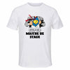 Maillot de Sport Homme Super Maitre De Stage - T-Shirt Respirant Polyester Manches Courtes - Cadeau Sportif Anniversaire Noël Fête des Pères