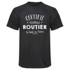 Maillot de Sport Homme Routier - T-Shirt Respirant Polyester Manches Courtes - Cadeau Sportif Anniversaire Noël Fête des Pères