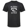 Maillot de Sport Homme Homme Trentenaire Peche - T-Shirt Respirant Polyester Manches Courtes - Cadeau Sportif Anniversaire Noël Fête des Pères