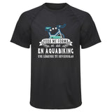 Maillot de Sport Homme Aquabiking Une Legende Tu Deviendras - T-Shirt Respirant Polyester Manches Courtes - Cadeau Sportif Anniversaire Noël Fête des Pères