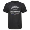 Maillot de Sport Homme Kinesitherapeute - T-Shirt Respirant Polyester Manches Courtes - Cadeau Sportif Anniversaire Noël Fête des Pères