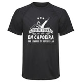Maillot de Sport Homme Capoeira Une Legende Tu Deviendras - T-Shirt Respirant Polyester Manches Courtes - Cadeau Sportif Anniversaire Noël Fête des Pères