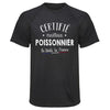 Maillot de Sport Homme Poissonnier - T-Shirt Respirant Polyester Manches Courtes - Cadeau Sportif Anniversaire Noël Fête des Pères