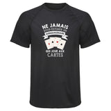 Maillot de Sport Homme Carte Copie Quinquagenaire Homme - T-Shirt Respirant Polyester Manches Courtes - Cadeau Sportif Anniversaire Noël Fête des Pères