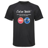 Maillot de Sport Homme Voyages - T-Shirt Respirant Polyester Manches Courtes - Cadeau Sportif Anniversaire Noël Fête des Pères