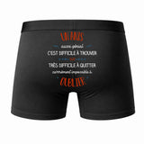 Caleçon Un Anis Aussi génial - Dos - Humour Boxer Coton Motif Métier Idée Cadeau Anniversaire Noël Homme