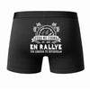 Caleçon Une légende Te Forma Rallye - Dos - Humour Boxer Coton Motif Métier Idée Cadeau Anniversaire Noël Homme