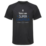 Maillot de Sport Homme Chauffeur Super - T-Shirt Respirant Polyester Manches Courtes - Cadeau Sportif Anniversaire Noël Fête des Pères