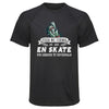 Maillot de Sport Homme Skateboard Une Legende Tu Deviendras - T-Shirt Respirant Polyester Manches Courtes - Cadeau Sportif Anniversaire Noël Fête des Pères