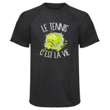 Maillot de Sport Homme C_est la Vie Blanc Cest la Vie - T-Shirt Respirant Polyester Manches Courtes - Cadeau Sportif Anniversaire Noël Fête des Pères