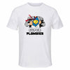Maillot de Sport Homme Super Plombier - T-Shirt Respirant Polyester Manches Courtes - Cadeau Sportif Anniversaire Noël Fête des Pères