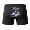 Caleçon J'peux Pas J'Ai Snowboard - Humour Boxer Coton Idée Cadeau