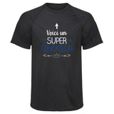 Maillot de Sport Homme Educateur Super - T-Shirt Respirant Polyester Manches Courtes - Cadeau Sportif Anniversaire Noël Fête des Pères