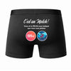 Caleçon PÊCHE C'est Un Match - Dos - Humour Boxer Coton Motif Métier Idée Cadeau Anniversaire Noël Homme