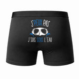Caleçon J'peux Pas J'Ai Apnée - Humour Boxer Coton Idée Cadeau