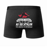 Caleçon Une légende Te Forma décathlon - Dos - Humour Boxer Coton Motif Métier Idée Cadeau Anniversaire Noël Homme