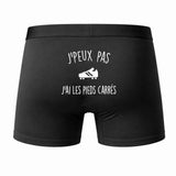 Caleçon J'peux Pas J'Ai Activité - Humour Boxer Coton Idée Cadeau