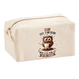 Trousse multifonction Eline Chouette Grain