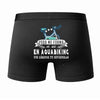 Caleçon Une légende Te Forma aquabiking - Dos - Humour Boxer Coton Motif Métier Idée Cadeau Anniversaire Noël Homme