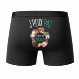 Caleçon J'peux Pas J'Ai Cupcakes - Humour Boxer Coton Idée Cadeau