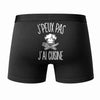 Caleçon J'peux Pas J'Ai Cuisine - Humour Boxer Coton Idée Cadeau