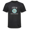 Maillot de Sport Homme Natation SYNCHRONISEE Jpeux Pas - T-Shirt Respirant Polyester Manches Courtes - Cadeau Sportif Anniversaire Noël Fête des Pères