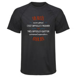 Maillot de Sport Homme pour Un Alois Aussi Genial - T-Shirt Respirant Polyester Manches Courtes - Cadeau Sportif Anniversaire Noël Fête des Pères