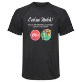 Maillot de Sport Homme Cocktails - T-Shirt Respirant Polyester Manches Courtes - Cadeau Sportif Anniversaire Noël Fête des Pères