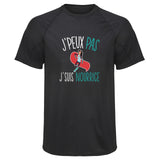 Maillot de Sport Homme Nourrice Copie Jpeux Pas - T-Shirt Respirant Polyester Manches Courtes - Cadeau Sportif Anniversaire Noël Fête des Pères