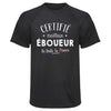 Maillot de Sport Homme Eboueur - T-Shirt Respirant Polyester Manches Courtes - Cadeau Sportif Anniversaire Noël Fête des Pères