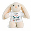 Peluche Lapin Bébé Doudou Ma Mission Foret avec Maman Cadeau Naissance Nouveau né Fille garçon Baby Shower
