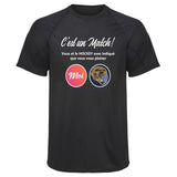 Maillot de Sport Homme Hockey - T-Shirt Respirant Polyester Manches Courtes - Cadeau Sportif Anniversaire Noël Fête des Pères