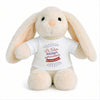 Peluche Lapin Bébé Doudou Futur Meilleur Agriculteur Cadeau Naissance Garçon Nouveau-Né Baby Shower