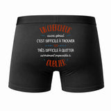 Caleçon Un Chercheur Aussi génial - Dos - Humour Boxer Coton Motif Métier Idée Cadeau Anniversaire Noël Homme