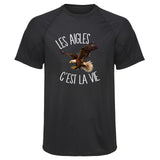 Maillot de Sport Homme Aigles Cest la Vie - T-Shirt Respirant Polyester Manches Courtes - Cadeau Sportif Anniversaire Noël Fête des Pères