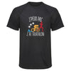 Maillot de Sport Homme Triathlon Copie Jpeux Pas - T-Shirt Respirant Polyester Manches Courtes - Cadeau Sportif Anniversaire Noël Fête des Pères